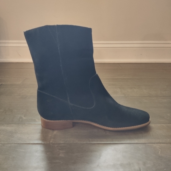 Jack Rogers Kaitlin Suede Ankle Pull On Boots - Picture 13 of 14